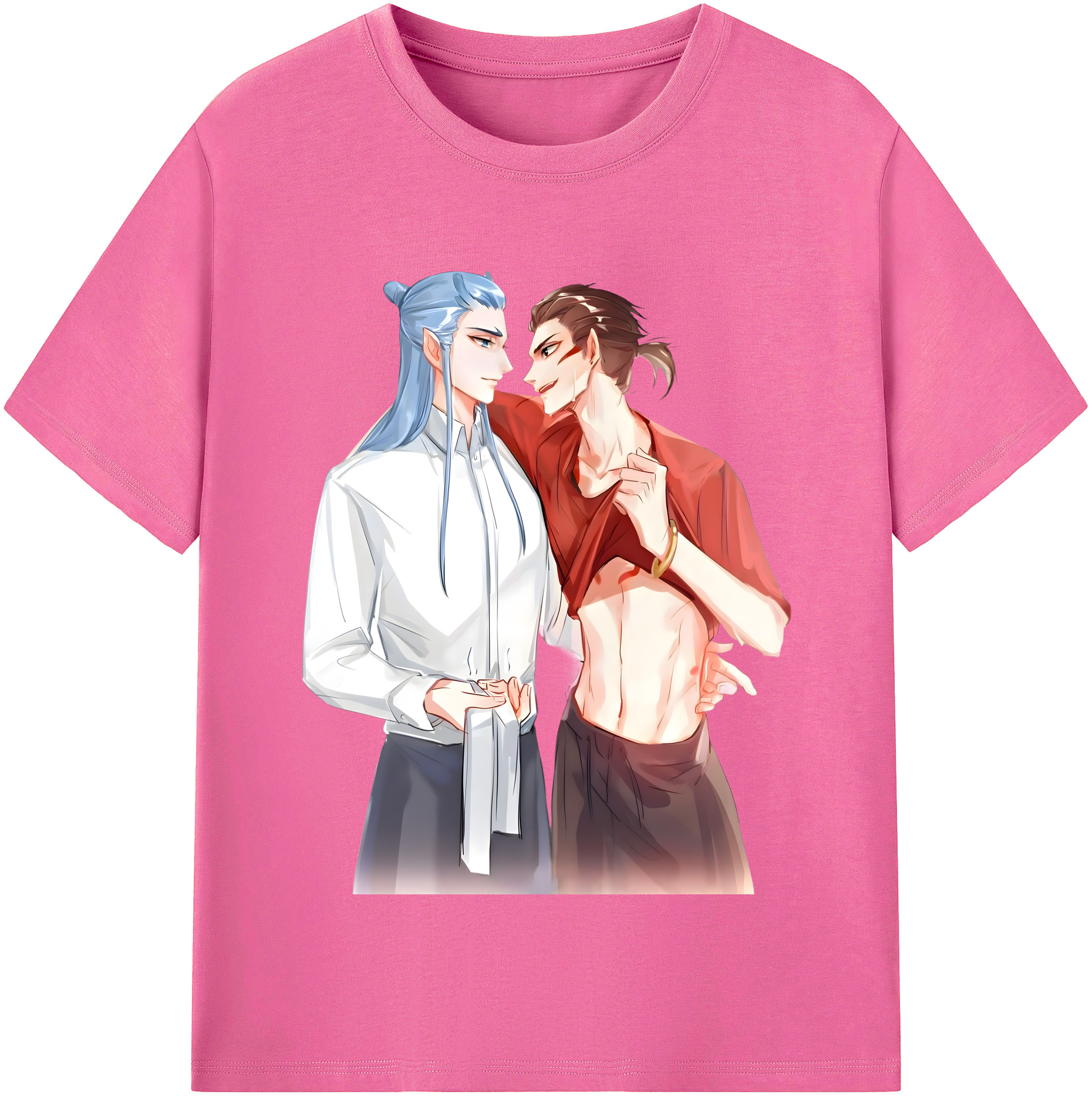 （画像用） Ne Zha 2 ナタ 魔童の大暴れ レディースカジュアルプリントTシャツ（綿100％）